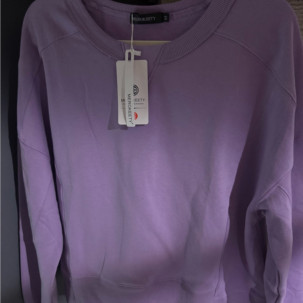 Merkury Purple Sweatshirt